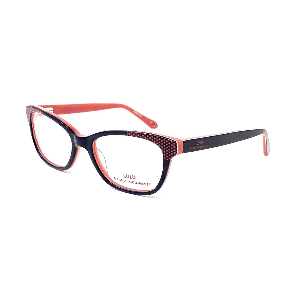 LULU GUINNESS Women's Petite Fit / Youth‎ Eyeglasses LK009 PUR Purple Red 48mm
